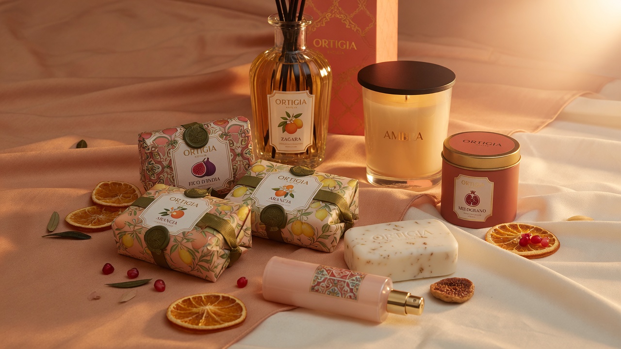 Ortigia Sicilia collectie in de winkel